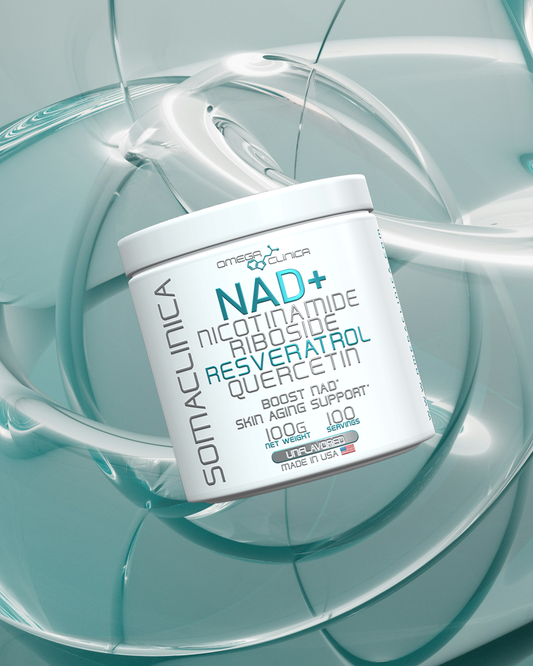 NAD+ ANTIENVEJECIMIENTO NR, RESVERATROL Y QUERCETINA