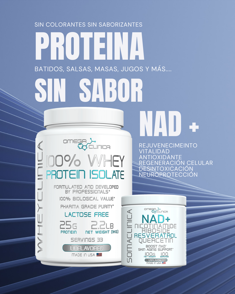 PACK PROTEÍNA Y NAD+